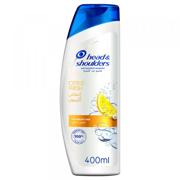 شامپو مو هد اند شولدرز مدل Citrus Fresh حجم 400 میلی لیتر - تصویر 2
