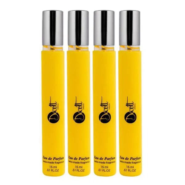 عطر جیبی مردانه دکلت مدل Pegasus De Marley حجم 15 میلی لیتر مجموعه 4 عددی