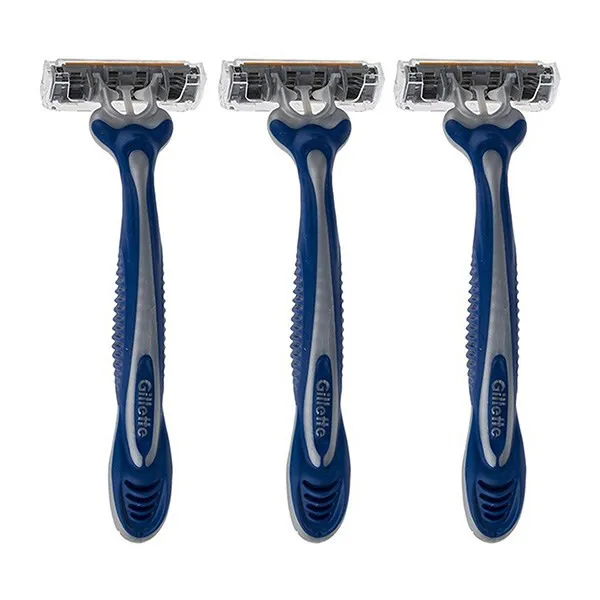 خود تراش ژیلت مدل Blue 3 بسته 4 عددی - تصویر 3