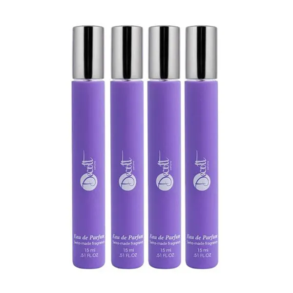  عطر جیبی زنانه دکلت مدل Black Opiuom YSL حجم 15 میلی لیتر مجموعه 4 عددی - تصویر 2
