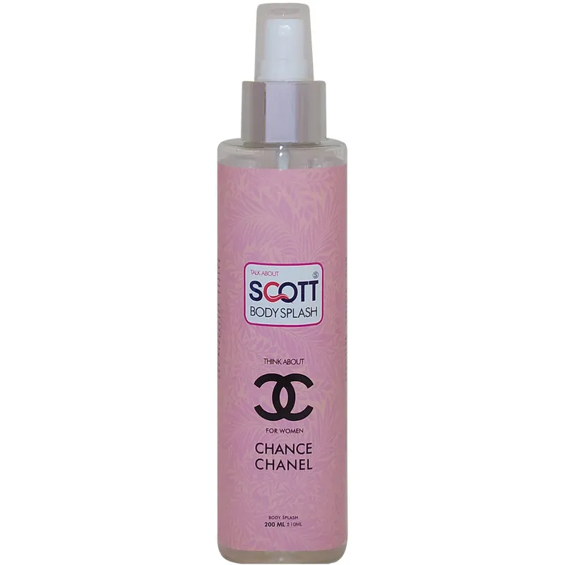 بادی اسپلش زنانه اسکاتس مدل Chance Chanel حجم 200 میلی لیتر - تصویر 2
