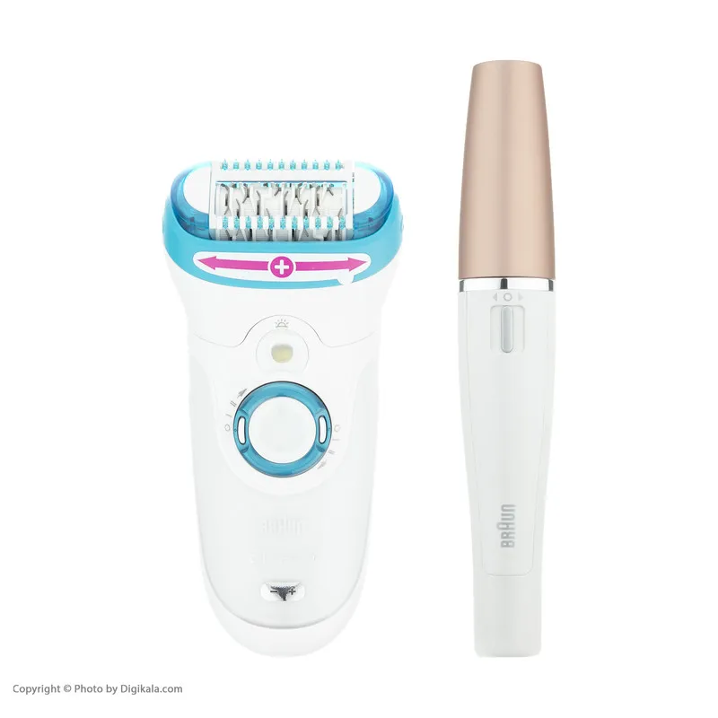 اپیلاتور و برس پاکسازی براون مدل Face Epil-Spa - تصویر 3