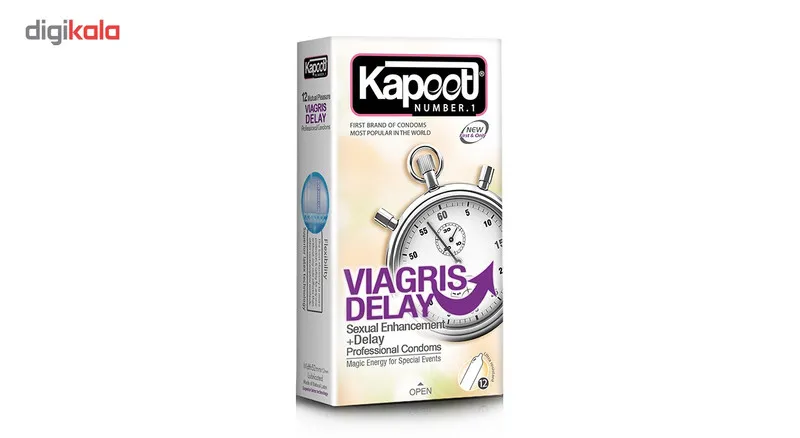 کاندوم کاپوت مدل Viagris Delay بسته 12 عددی - تصویر 2