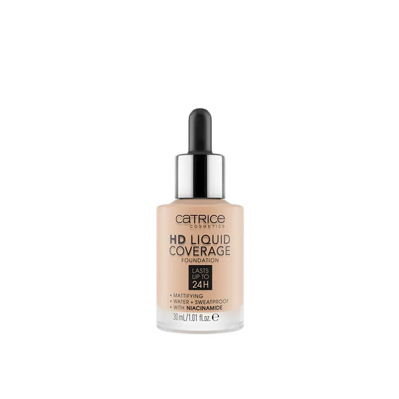کرم پودر کاتریس سری HD مدل Liquid Coverage شماره 030 - تصویر 2