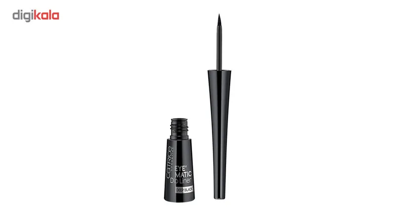 خط چشم کاتریس سری Eye Matic Dip مدل Deep Black شماره 010 - تصویر 2