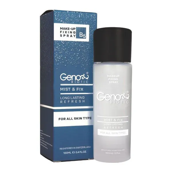 اسپری رطوبت رسان و تثبیت کننده آرایش ژنوبایوتیک مدل MIST & FIX حجم 100 میلی لیتر - تصویر 3