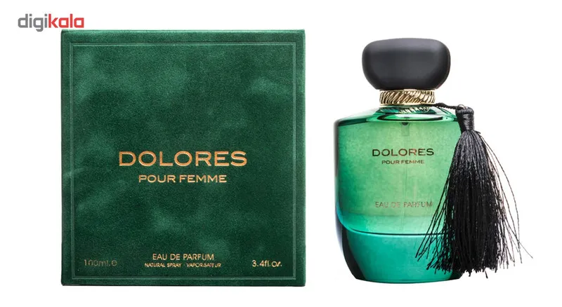 ادو پرفیوم زنانه فراگرنس ورد مدل DOLORES Pour Femme حجم 100 میلی لیتر - تصویر 4