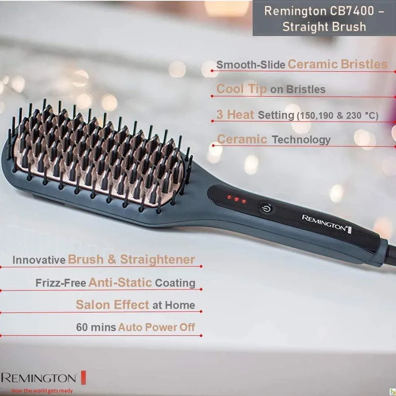 برس حرارتی رمینگتون مدل CB7400 - تصویر 2