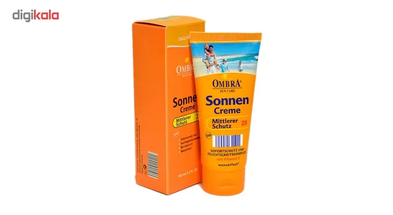 کرم ضدآفتاب امبرا مدل Sonnen SPF25 - تصویر 3