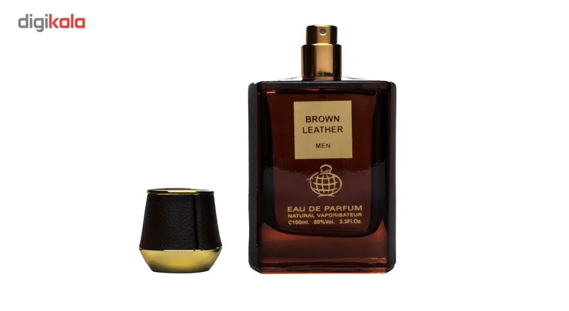 ادو پرفیوم مردانه فراگرنس ورد مدل Brown Leather حجم 100 میلی لیتر - تصویر 3