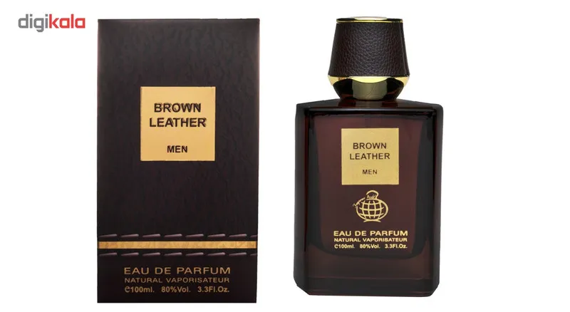 ادو پرفیوم مردانه فراگرنس ورد مدل Brown Leather حجم 100 میلی لیتر - تصویر 4