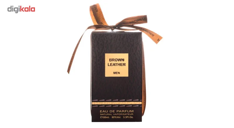 ادو پرفیوم مردانه فراگرنس ورد مدل Brown Leather حجم 100 میلی لیتر - تصویر 5