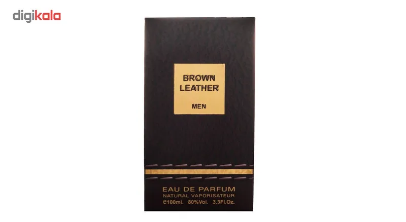ادو پرفیوم مردانه فراگرنس ورد مدل Brown Leather حجم 100 میلی لیتر - تصویر 6