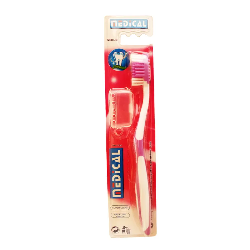 مسواک مدیکال مدل 5047 با برس متوسط - تصویر 2