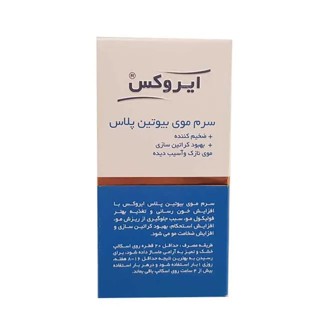سرم مو ایروکس مدل Biotin Plus حجم 30 میلی لیتر - تصویر 2