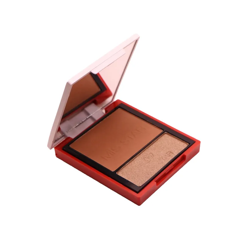 پالت رژ گونه و هایلایتر میستار مدل Silky Effect شماره 02 - تصویر 3