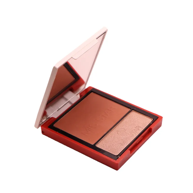 پالت رژ گونه و هایلایتر میستار مدل Silky Effect شماره 03 - تصویر 3