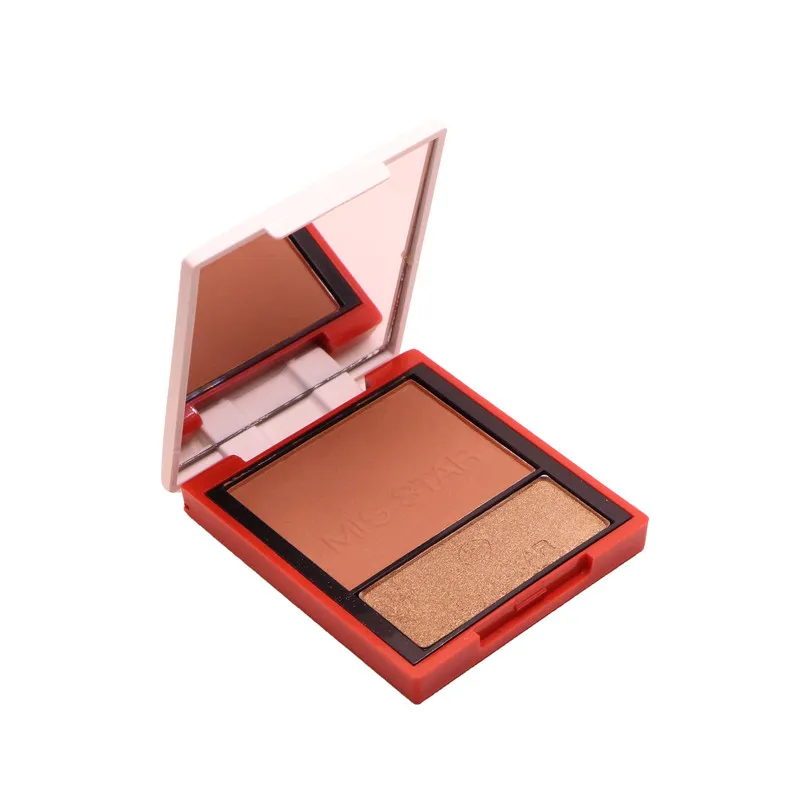پالت رژ گونه و هایلایتر میستار مدل Silky Effect شماره 05 - تصویر 3