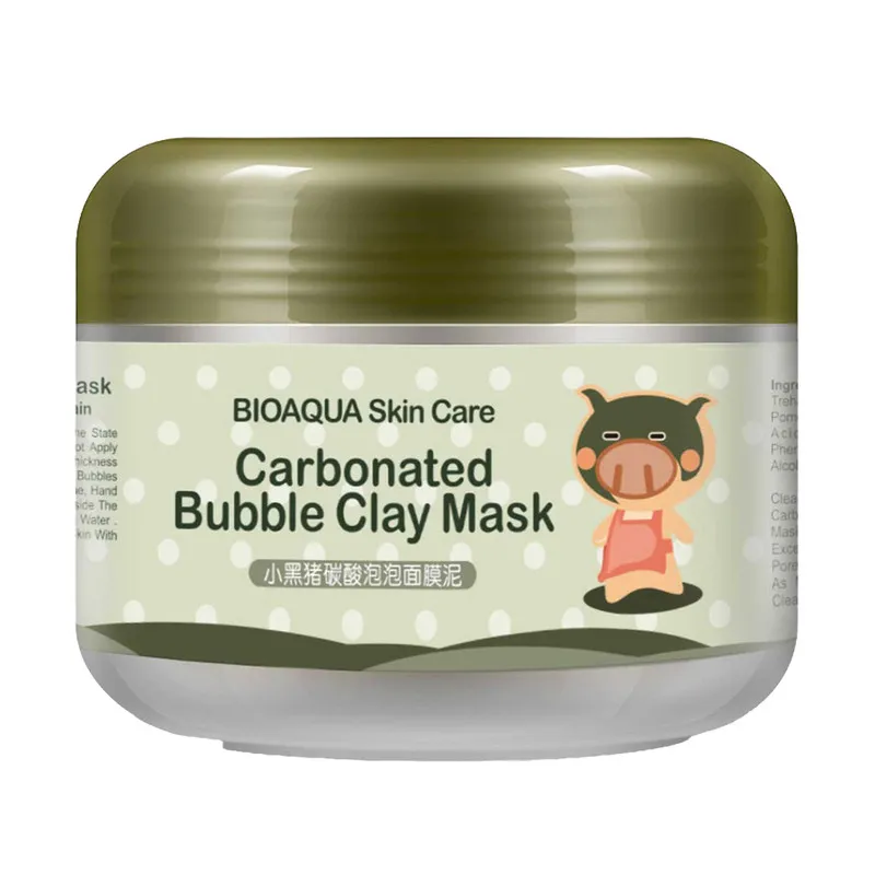 ماسک صورت بایو آکوا مدل Carbonated Bubble Clay حجم 100 میلی لیتر - تصویر 4