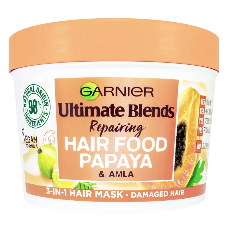 ماسک ترمیم کننده مو گارنیه سری Hair Food مدل 3in1 حجم 390 میلی لیتر - تصویر 2