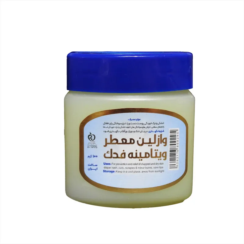 وازلین فدک مدل 24590 وزن 100 گرم - تصویر 3