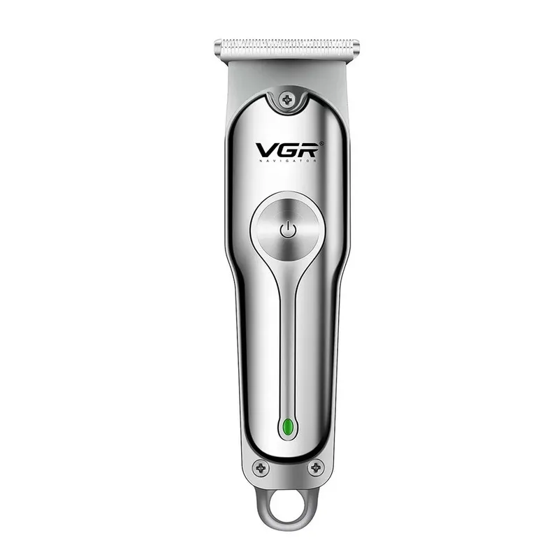 ماشین اصلاح موی سر و صورت وی جی ار مدل V-071 با تیغه دوار روکش الماس، موتور 8500 دور در دقیقه، باتری 600 میلی‌آمپر ساعت، شارژ USB، استفاده خشک و مرطوب و شانه قابل تنظیم دستی - تصویر 2