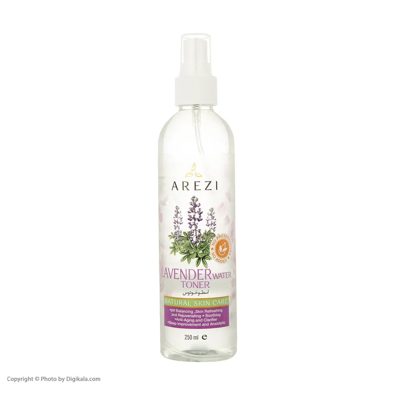 تونر صورت عارضی مدل Lavender حجم 250 میلی لیتر  - تصویر 4
