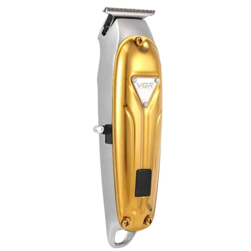 ماشین اصلاح مو صورت و سر وی جی آر مدل V-062 با باتری 1400mAh، شارژ سریع، 2 ساعت استفاده بی‌سیم، شانه متحرک در 4 اندازه، نمایشگر دیجیتال و قابلیت استفاده خشک و مرطوب - تصویر 4