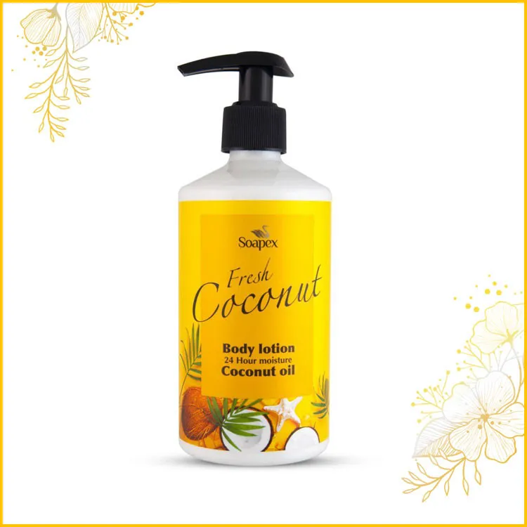 لوسیون بدن سوپکس مدل Coconut oil و Aloe vera حجم 350 میلی لیتر - تصویر 3
