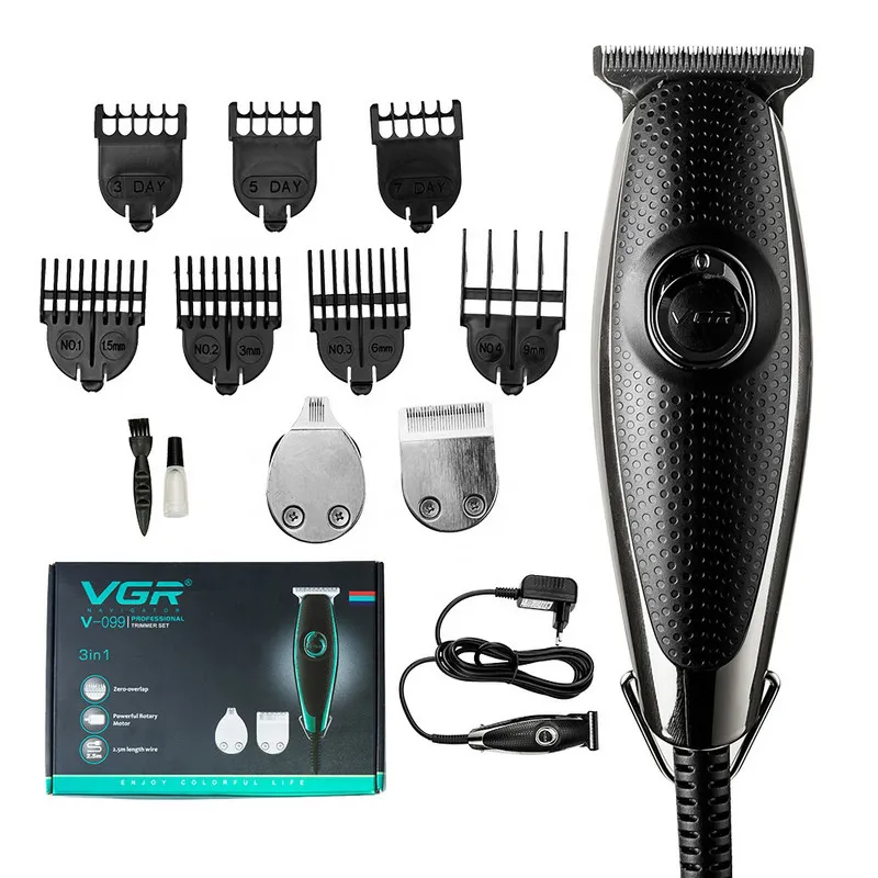 ست ماشین اصلاح موی صورت و بدن وی جی آر مدل V-099 - تصویر 6