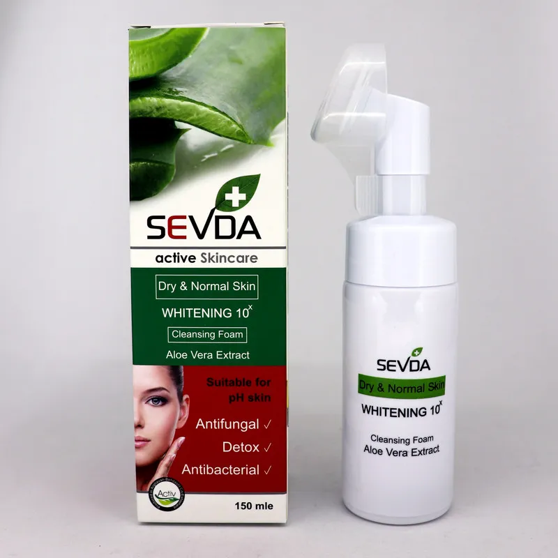 فوم شستشو صورت سودا مدل Aloe Vera حجم 150 میلی لیتر مجموعه 2 عددی - تصویر 2