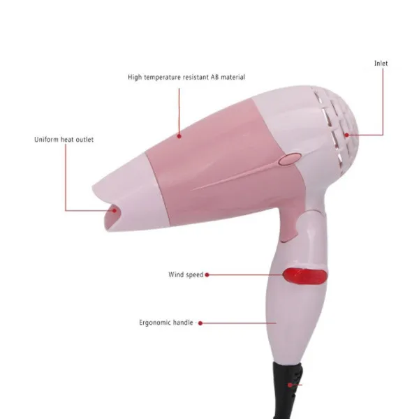 سشوار مسافرتی رومانتیک هوم مدل sd-1138 - تصویر 5