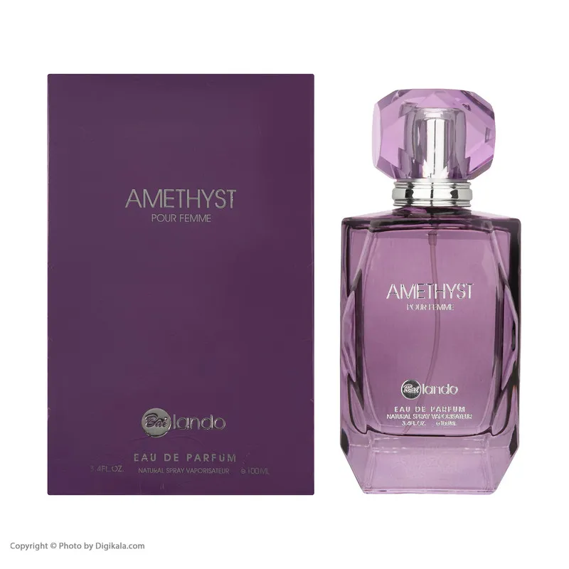 ادو پرفیوم زنانه بایلندو مدل Amethyst حجم 100 میلی لیتر - تصویر 3