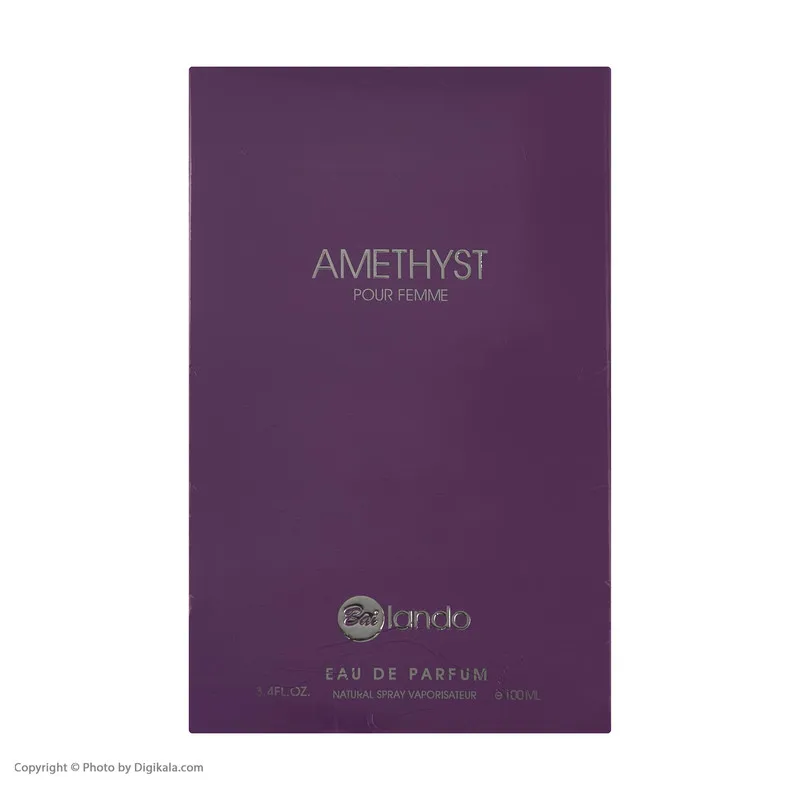 ادو پرفیوم زنانه بایلندو مدل Amethyst حجم 100 میلی لیتر - تصویر 4