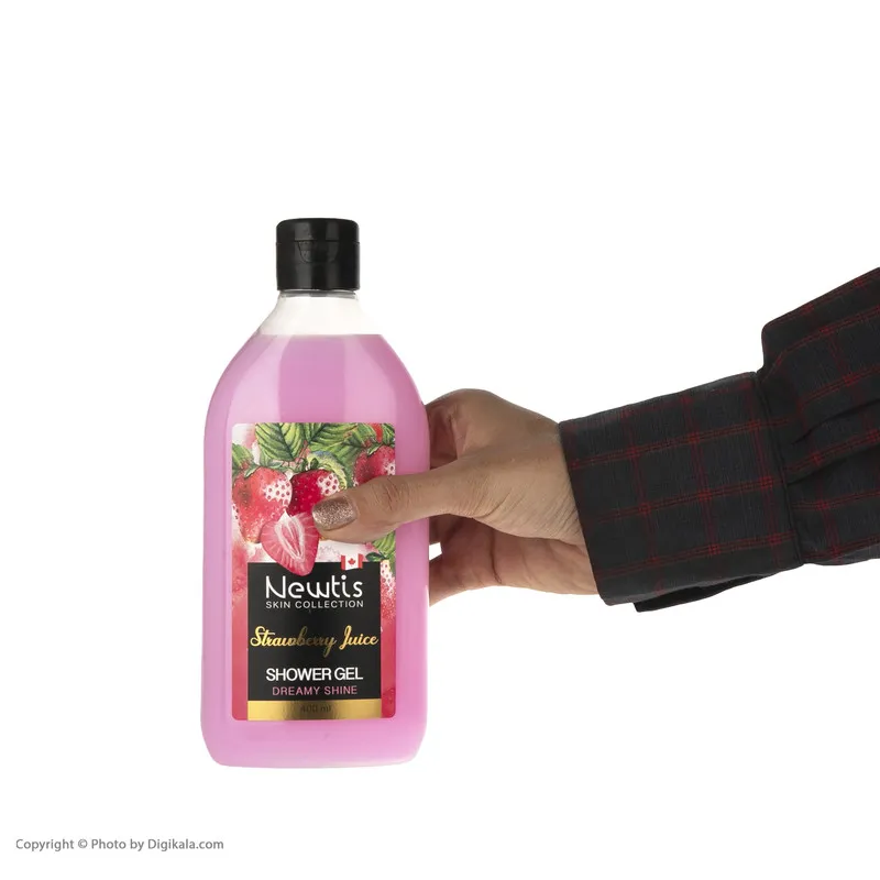 شامپو بدن نیوتیس مدل Strawberry حجم 400 میلی لیتر - تصویر 4