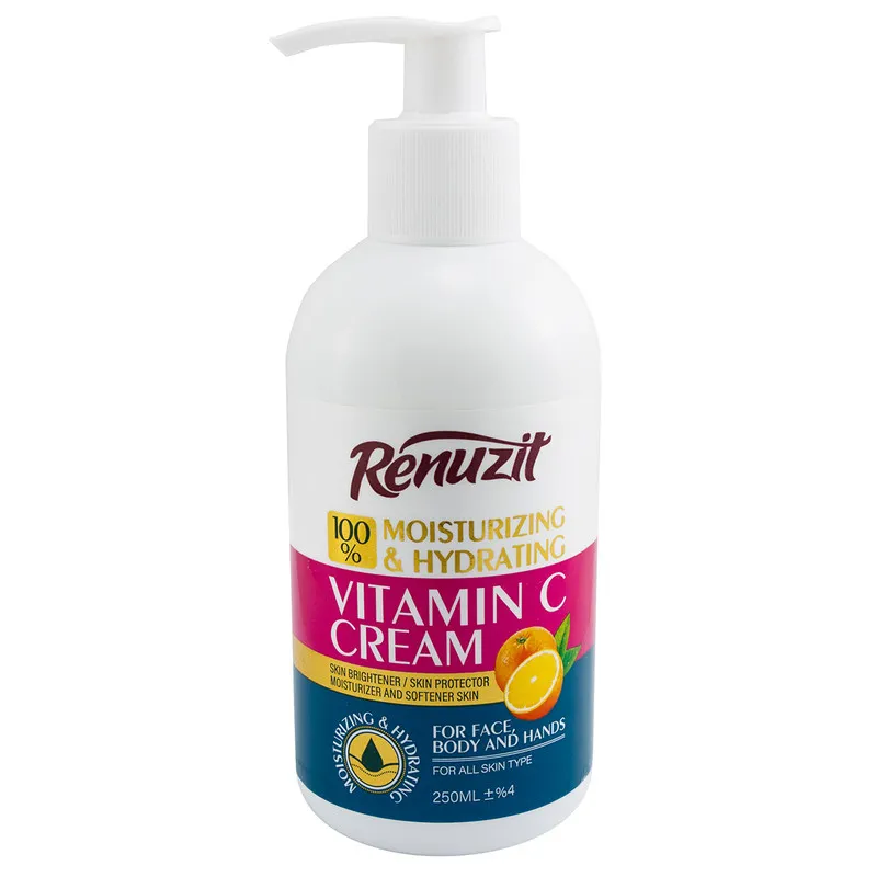 کرم مرطوب کننده رینوزیت مدل VITAMIN C حجم 250 میلی لیتر - تصویر 2