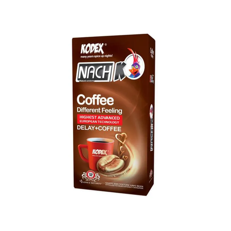 کاندوم ناچ کدکس مدل Coffee مجموعه 2 عددی - تصویر 2