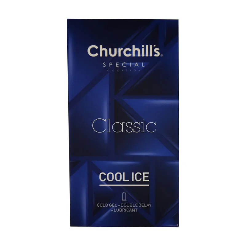 کاندوم چرچیلز مدل Classic Cool Ice بسته 12 عددی - تصویر 5