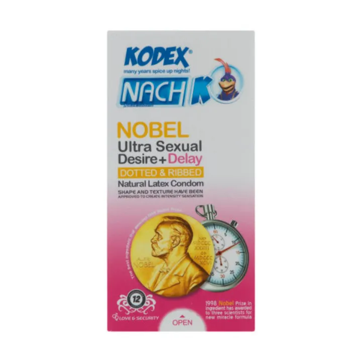 کاندوم ناچ کدکس مدل Nobel بسته 12 عددی - تصویر 3