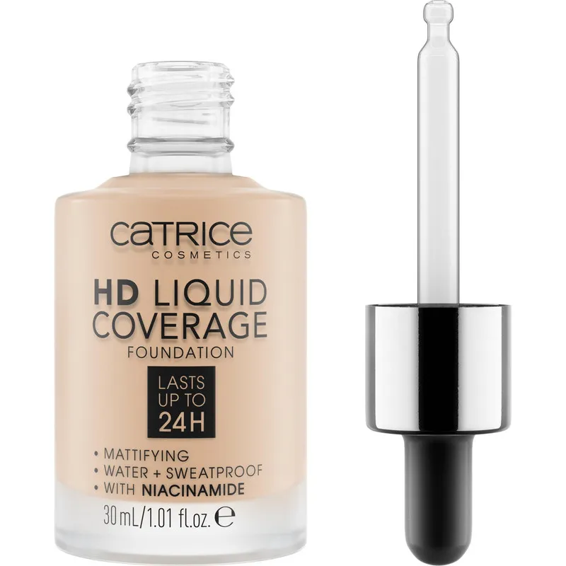 کرم پودر کاتریس مدل Liquid Coverage حجم 10 میلی لیتر - تصویر 3