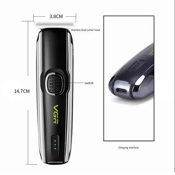ماشین اصلاح موی سر و صورت وی جی ار مدل V-020 - تصویر 4