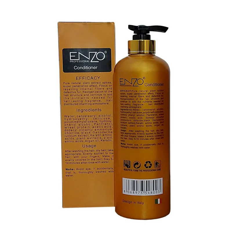 نرم کننده مو انزو سری keratine35 مدل Argan حجم 1000 میلی لیتر - تصویر 2