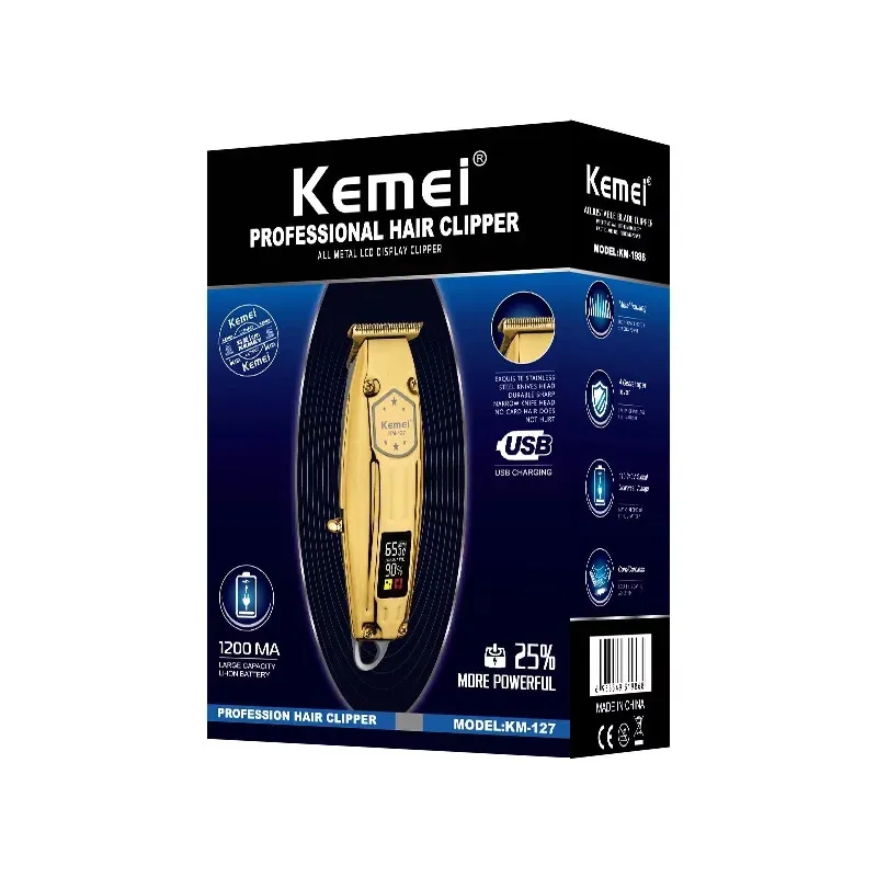 ماشین اصلاح موی سر و صورت کیمی مدل km-127 - تصویر 5
