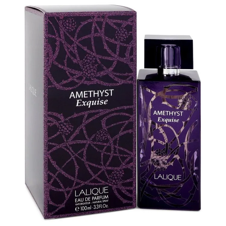 ادو پرفیوم زنانه لالیک مدل Lalique Amethyst Exquise حجم 100 میلی لیتر - تصویر 2