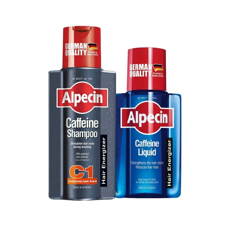 شامپو مو آلپسین مدل Caffeine C1 حجم 250 میلی لیتر به همراه محلول تقویت کننده مو آلپسین مدل Caffeine حجم 200 میلی لیتر - تصویر 3
