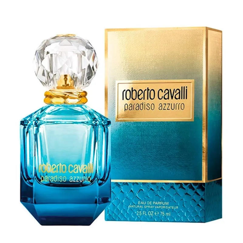 ادو پرفیوم زنانه روبرتو کاوالی مدل Roberto Cavalli Paradiso Azzurro حجم 75 میلی لیتر - تصویر 2