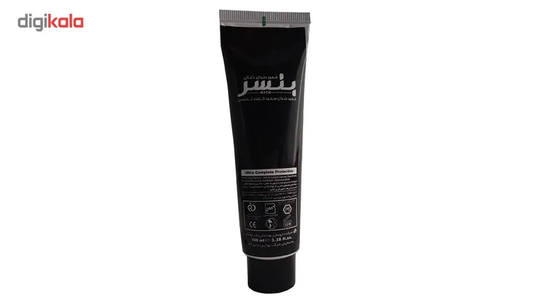 خمیردندان بنسر مدل Charcoal حجم 100 میلی لیتر بسته 6 عددی - تصویر 3