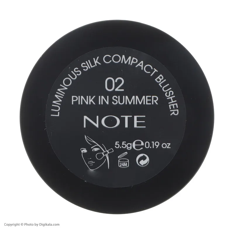 رژ گونه نوت سری Luminous Silk تحت لیسانس شماره02 - تصویر 2