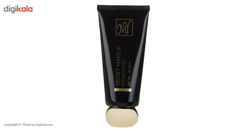 کرم پودر مای سری Black Diamond مدل Velvet Makeup شماره 03 - تصویر 4