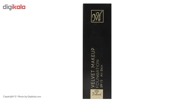 کرم پودر مای سری Black Diamond مدل Velvet Makeup شماره 05 - تصویر 6